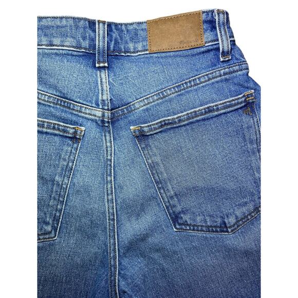 Madewell Women’s Size 24 The Curvy ‘90s Straight Crop Jean In Hazeldell Wash - Picture 4 of 13